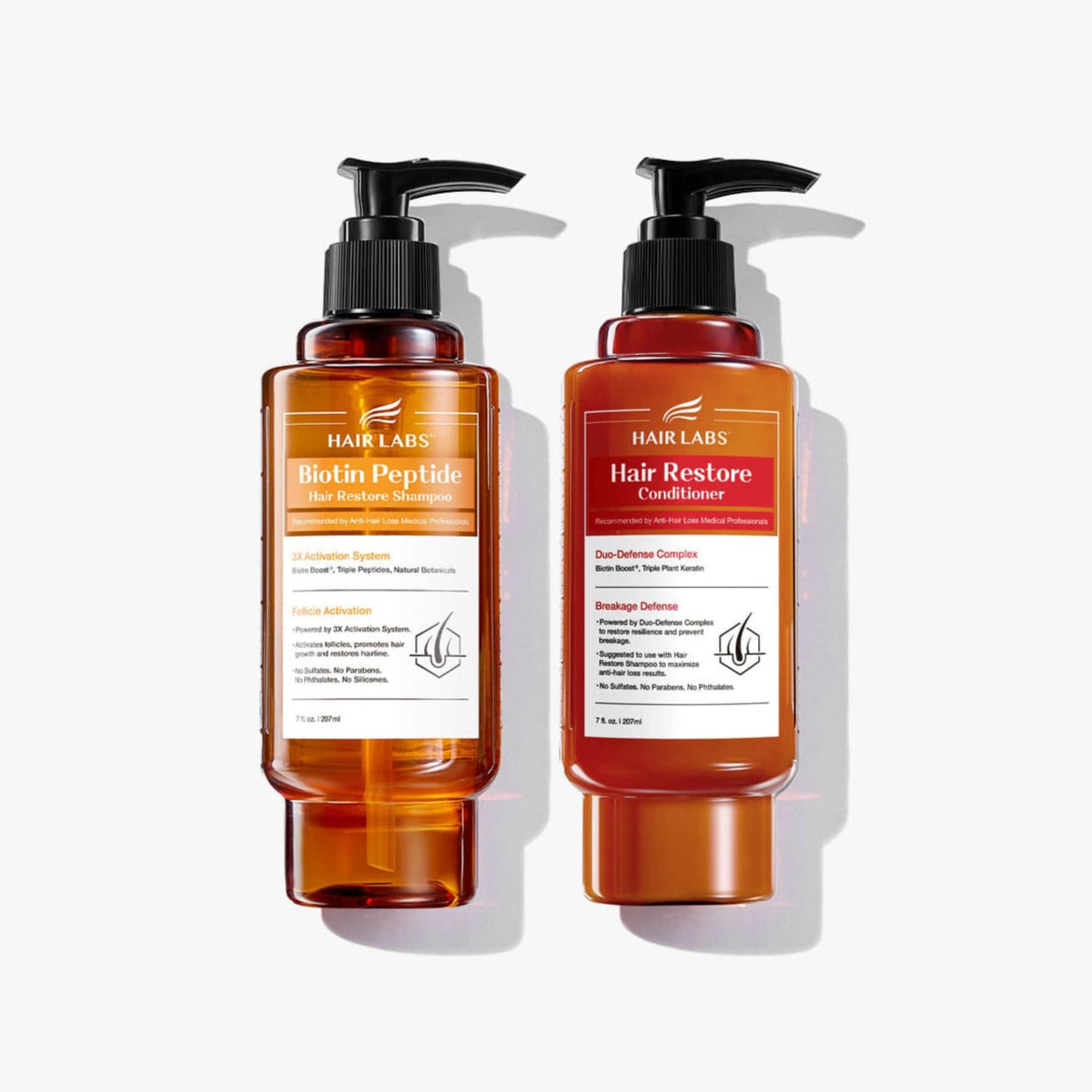 dht-blocking-products Hair regrowth treatment Biotin Peptide Shampoo and Conditioner Bundle