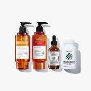 dht-blocking-products Hair regrowth treatment Biotin Peptide Shampoo, Conditioner, Thickening Serum, and Supplement Bundle