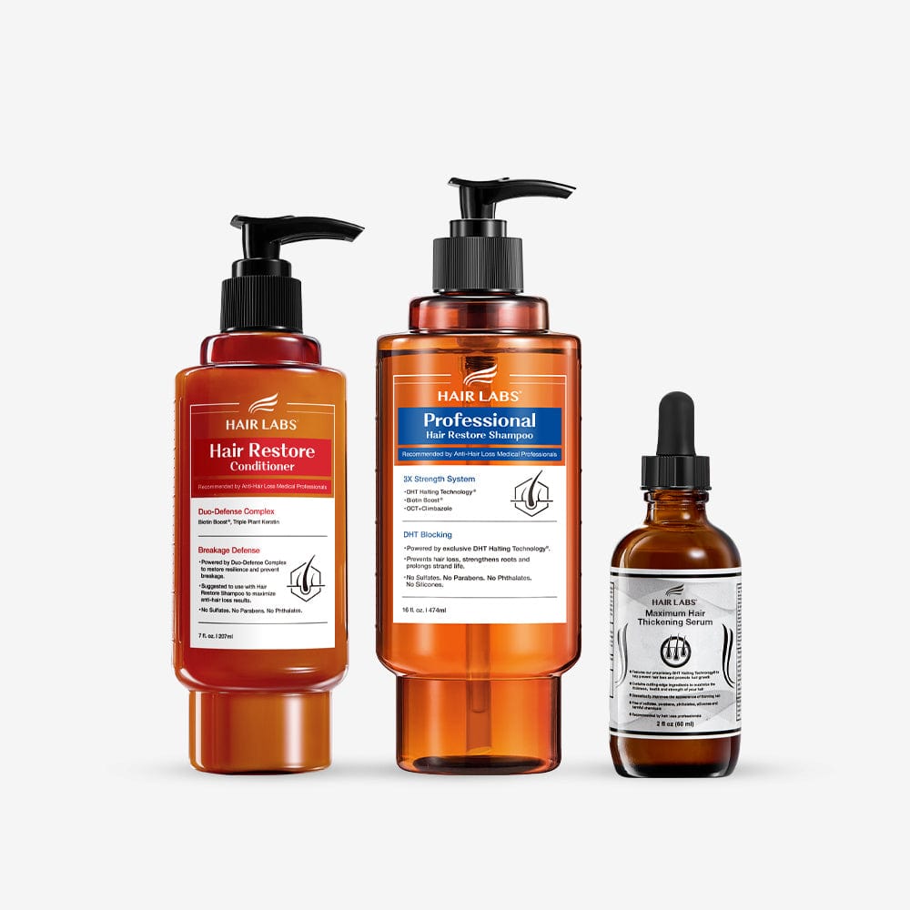 dht-blocking-products Hair loss shampoo Pro Shampoo, Conditioner & Thickening Serum