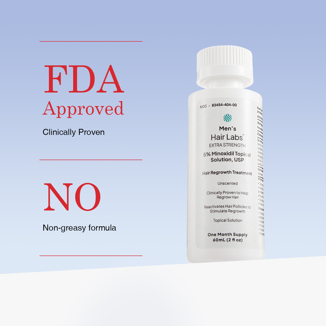 Minoxidil - Men's Topical Hair Regrowth Treatment